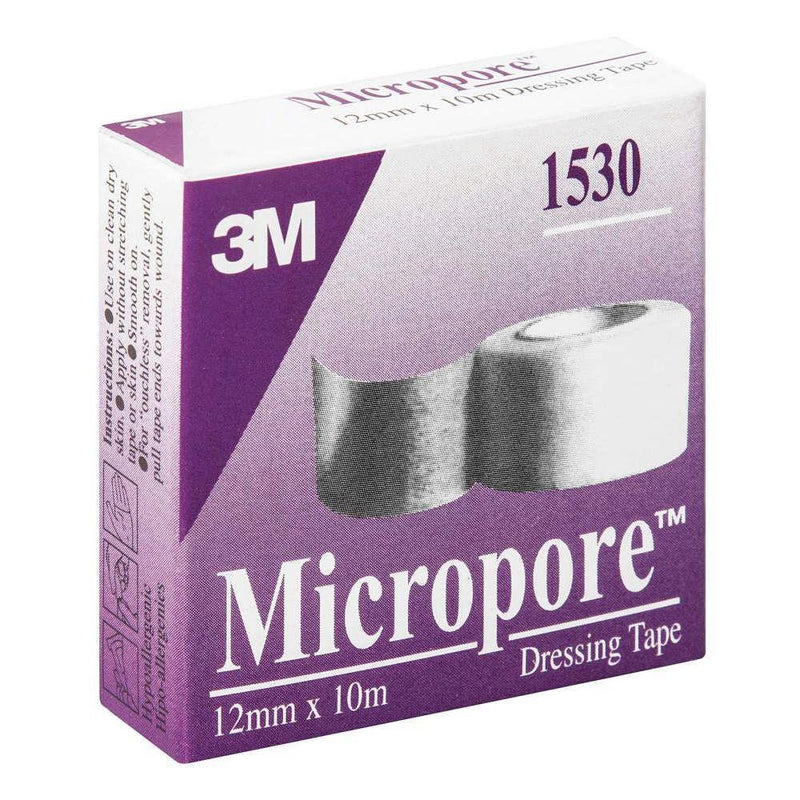 3M Micropore 12mm X 10m