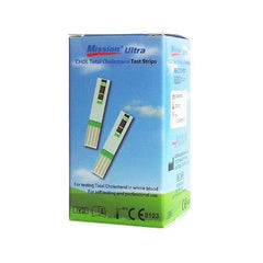 Mission Ultra Cholesterol Test Strips (25's)