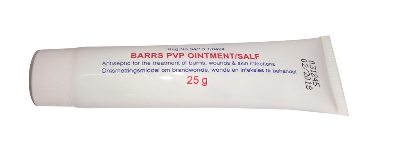 Barrs PVP Ointment 25g