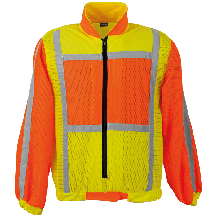 Two-Tone Long Sleeve Reflective Vest