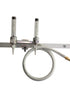 Double Oxygen Flowmeter Rail Mounted