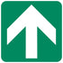 Directional Green Arrow safety sign