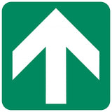 Directional Green Arrow safety sign