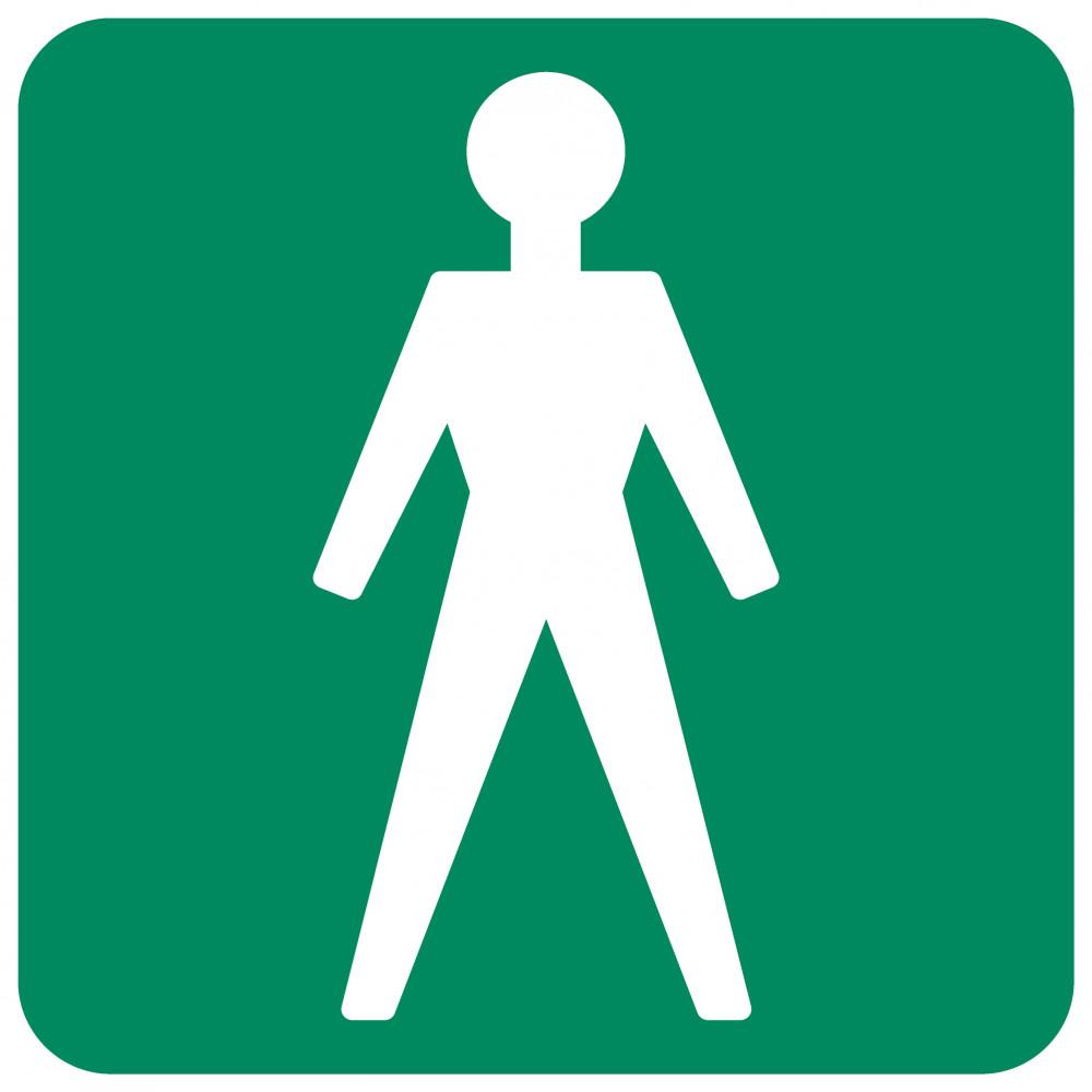 Gents Toilet safety sign