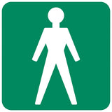 Gents Toilet safety sign