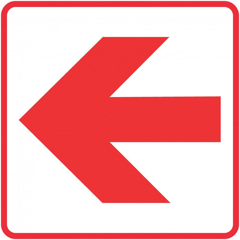 Red Arrow - Location of Fire Fighting equipment safety sign