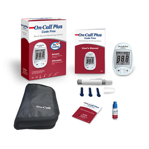 On Call Plus II Code Free Glucometer
