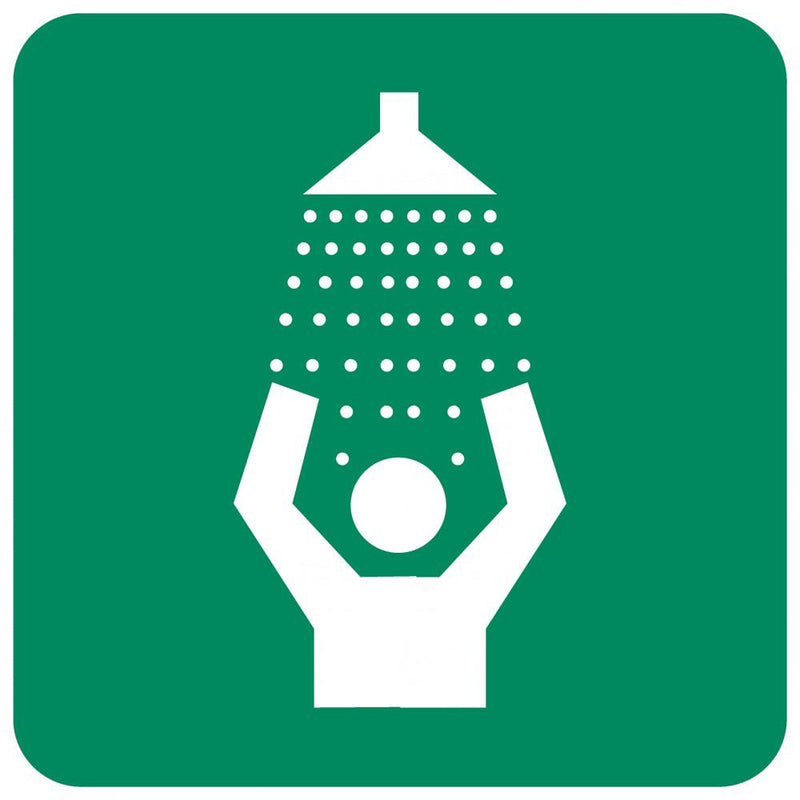 Safety Shower safety sign