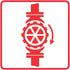 Sprinkler Stop Valve safety sign